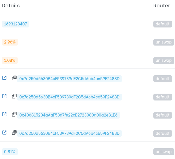 In Mempool for Traders module we also try to parse incoming data, for example buy or sell. You may see how big the transaction is and what Gas Price is used. You may try to frontrun transaction selling before other big sell with higher Gas Price etc. Keep in mind not all Mempool transaction will get to the blockchain, some may be not valid or can be reverted due to insufficient funds and so on.